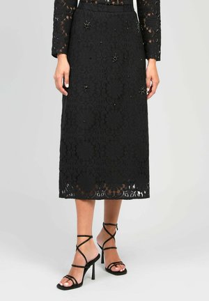 ROSALE  - Jupe crayon - noir