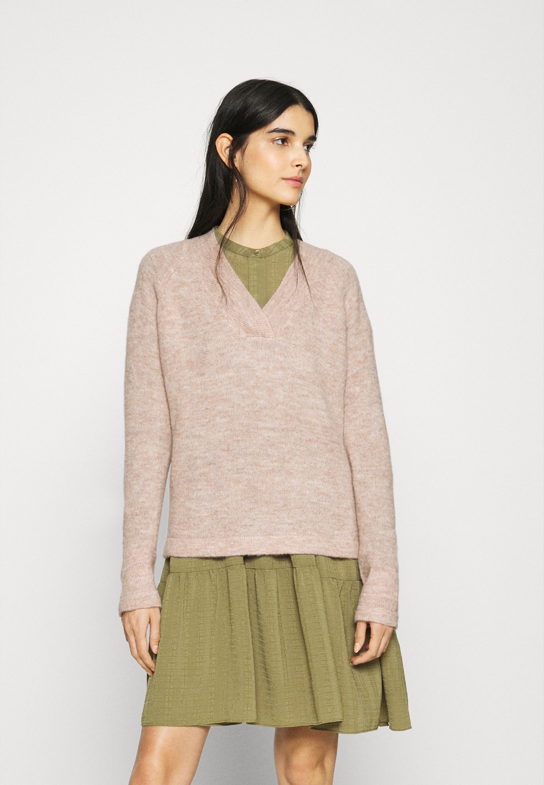 Filippa K BEATRICE Strikkegenser off whiteoffwhite Filippa K BEATRICE Strikkegenser off whiteoffwhite