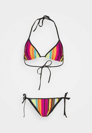 BIKINI SET - Bikinier - multicolored dark chevron