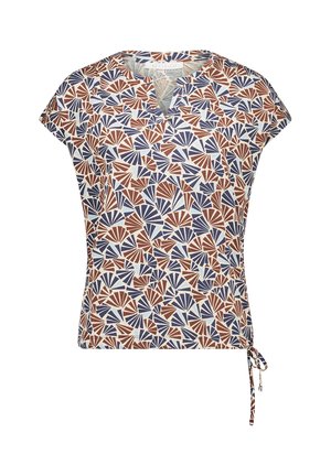 Betty & Co, BETTY & CO MIT TUNNELZUG CASUAL-SHIRT - T-shirt imprimé - nature brown