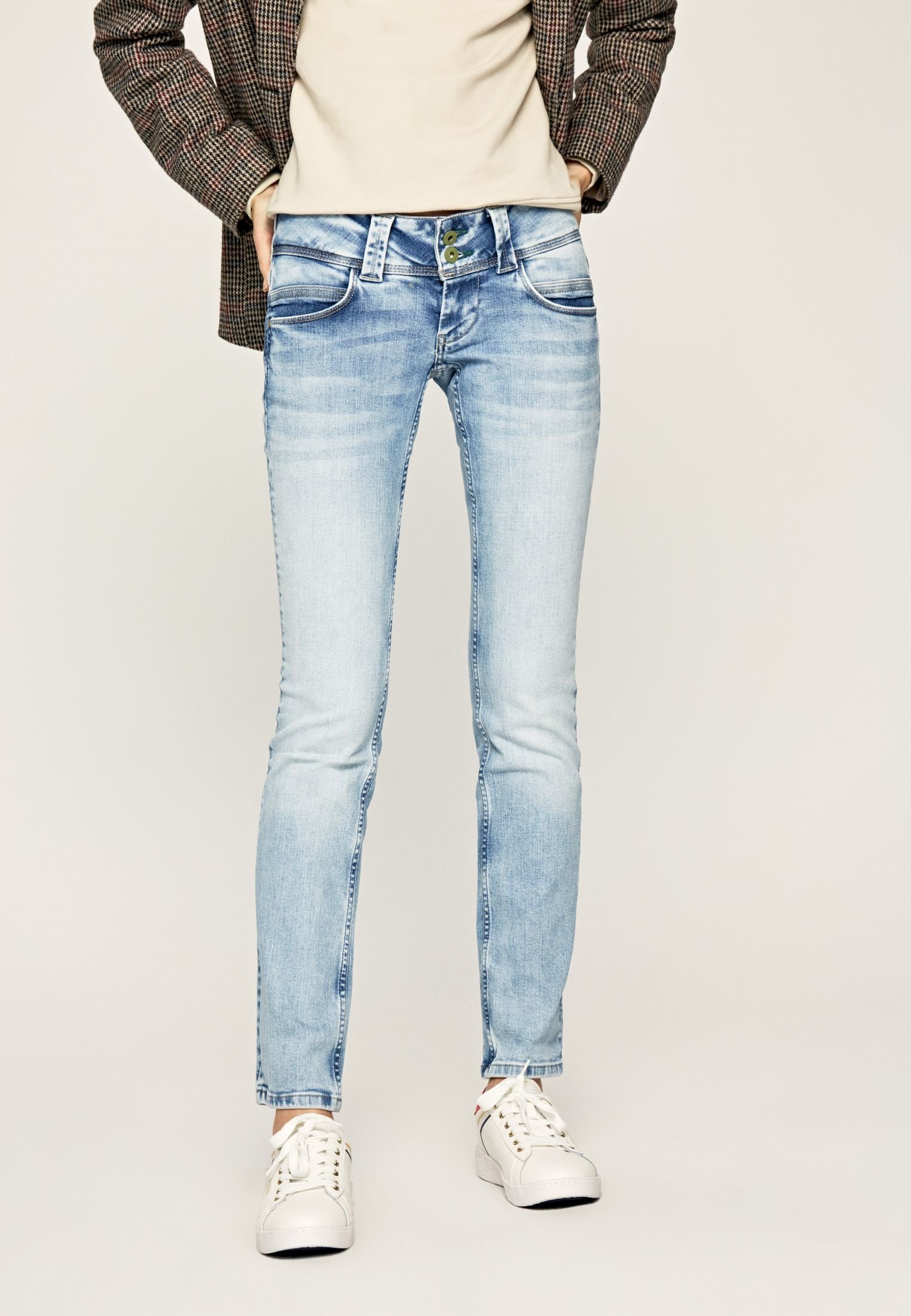Pantalones Ajustados Venus Black | Pantalones Pepe Jeans Mujer * Cont  Roldeneg Ocios