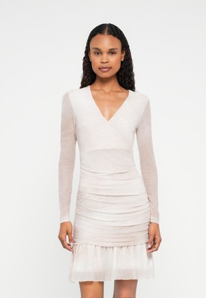 V NECK CLARISSA MINI DRESS - Obleka iz džersija - multi-coloured