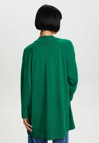 Esprit Neuletakki - dark green