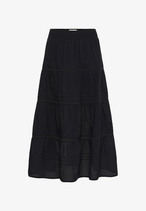 Kaffe, KAVALERIE SKIRT - Maksiseelik - black deep