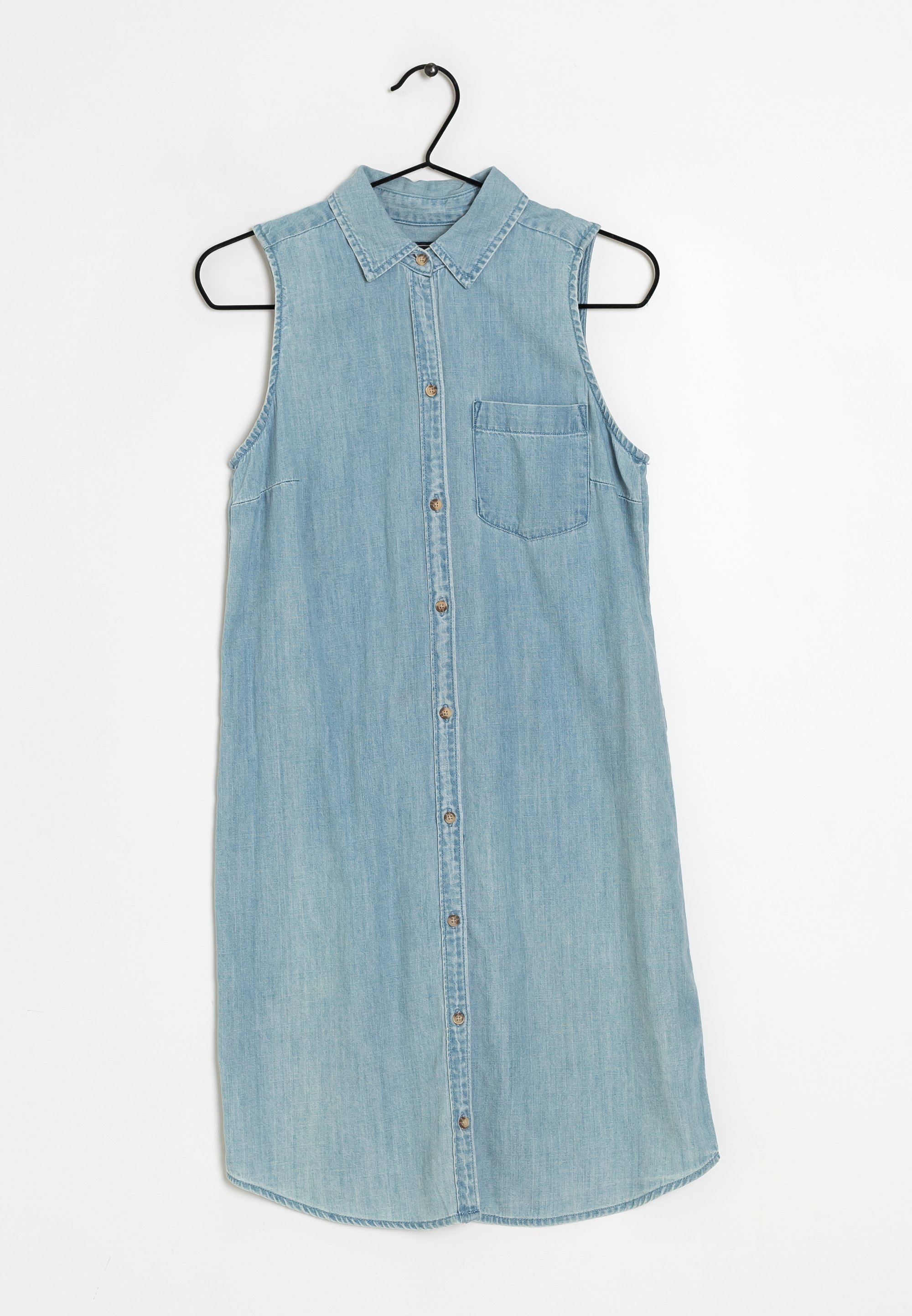 Abercrombie Fitch Denim dress blue (Pre-owned) Zalando