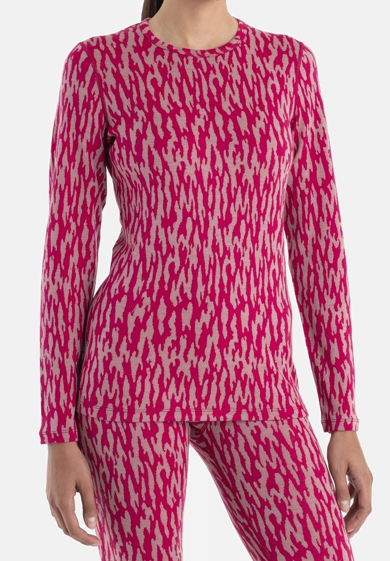 icebreaker Långärmad tröja - light pink