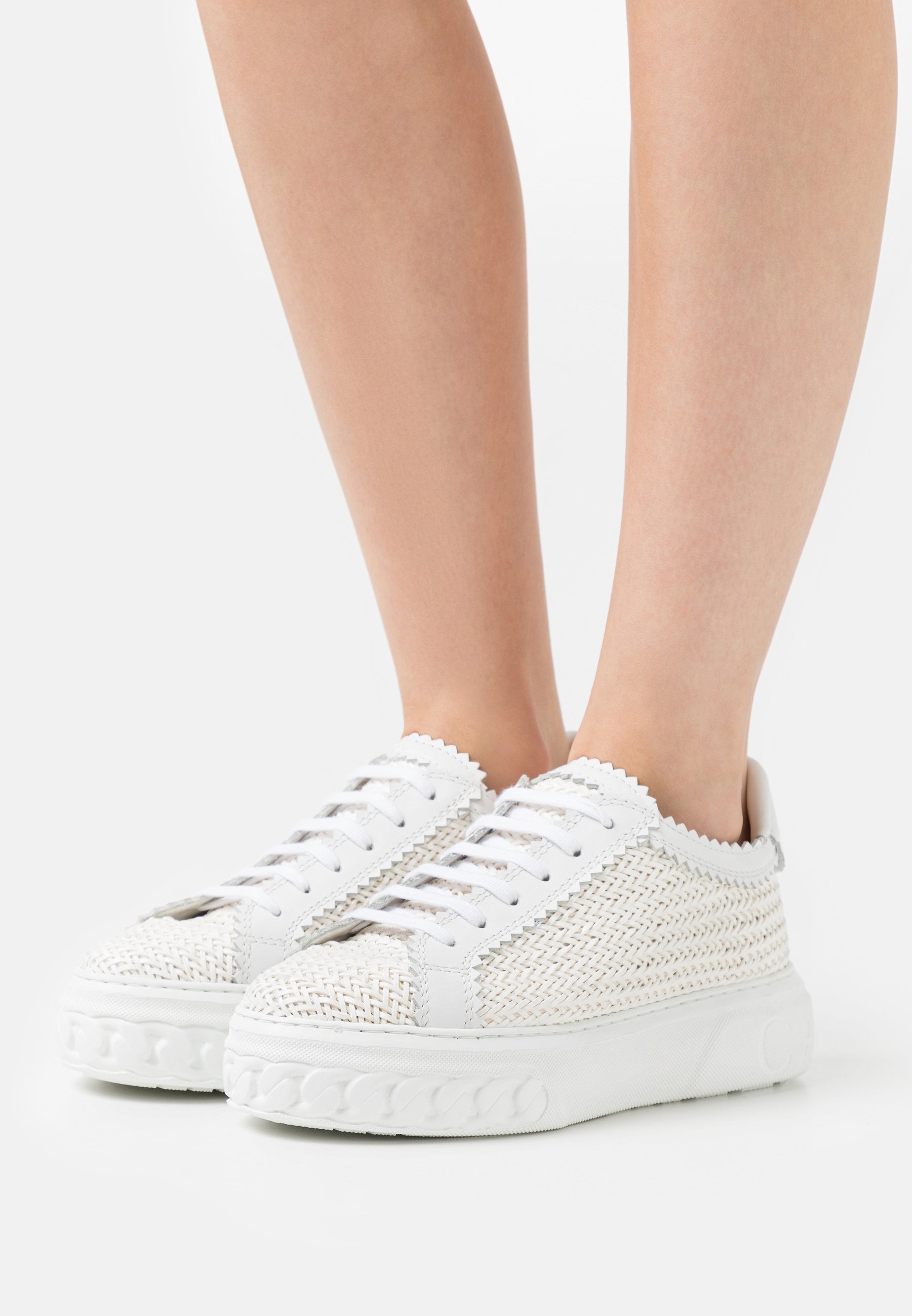 Casadei Sneakersy niskie/biały - Zalando.pl Casadei Sneakersy niskie/biały - Zalando.pl