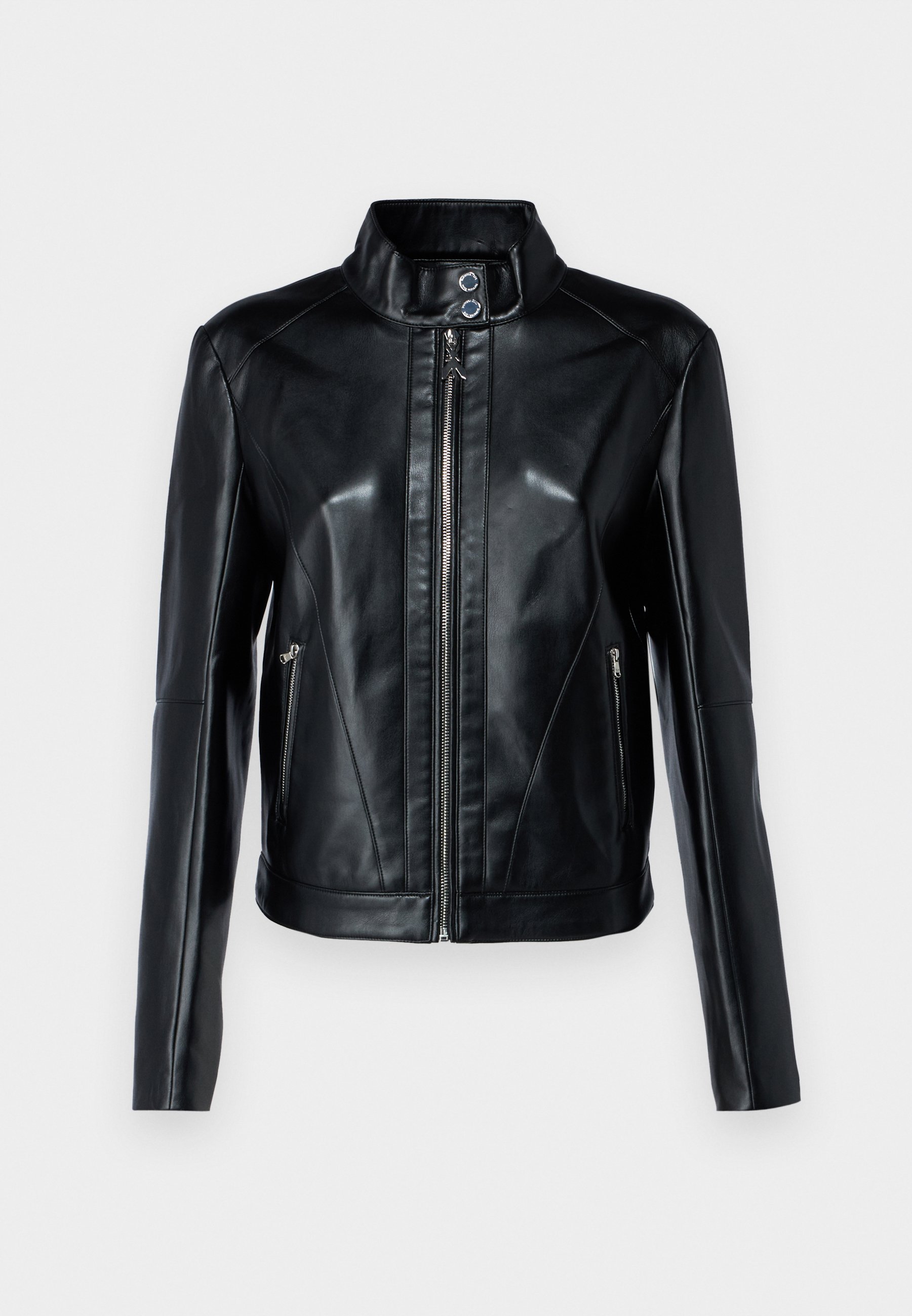 Patrizia Pepe JACKET - Faux leather jacket - nero/black - Zalando