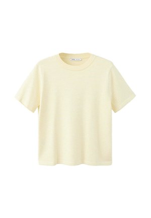 Mango, ADULT - T-shirt imprimé - light yellow
