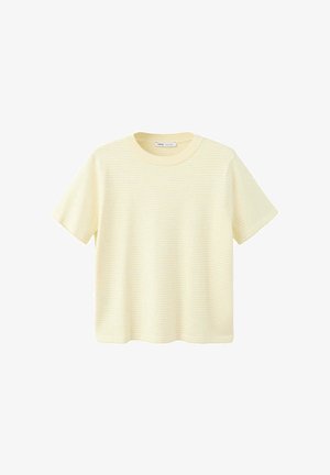 Mango, ADULT - T-shirt imprimé - light yellow