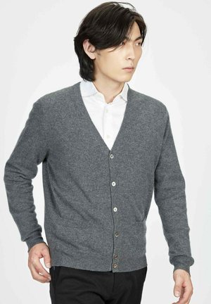 ESSENTIAL V-NECK - Gilet - dim gray