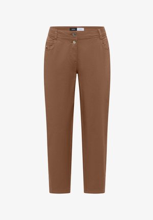 Cecil, MID WAIST BARREL LEG HOSE IM CASUAL FIT - Pantalon classique - creamy mocha