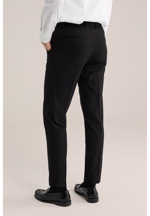 WE Fashion Oblekové nohavice - black