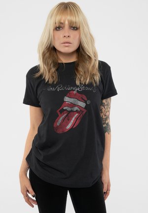 Paradiso Clothing THE ROLLING STONES SANTA LICK - Print T-shirt - black