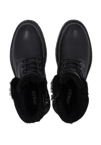 VENEZIA ANKLE BOOTS - Snørestøvletter - black