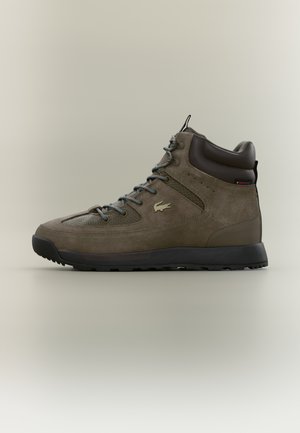 Lacoste URBAN BREAKER 225 - Kõrge servaga tossud - dark brown/black