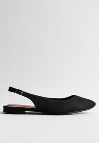 New Look Bailarinas con tira trasera - black