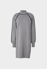 YASCORA DRESS - Strickkleid - grey