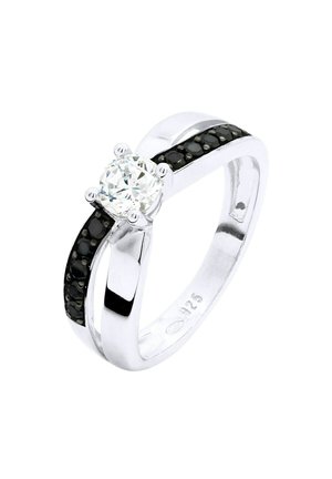 DIVINA RING FINE SILVER 925/1000 - Ring - noir