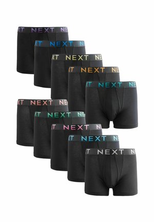 TEN PACK - Bokserit - black bright ombre text waistband