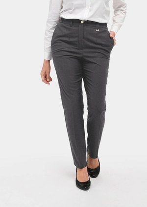ANNA - Stoffhose - anthracite