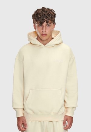 HEAVY HD LOGO - Kapuzenpullover - whitecap gray