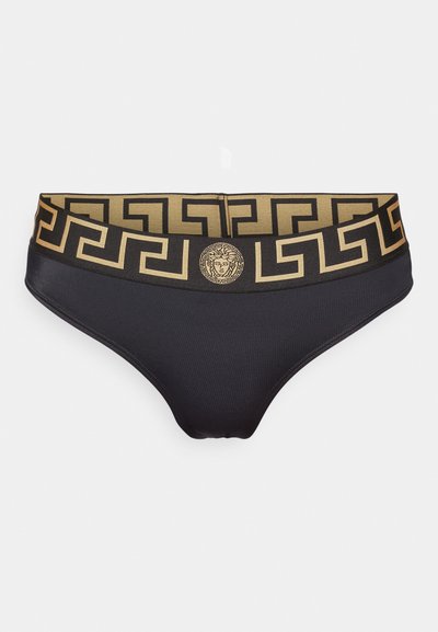 Versace SWIM SLIP NEW LOGO - Bikini bottoms - black