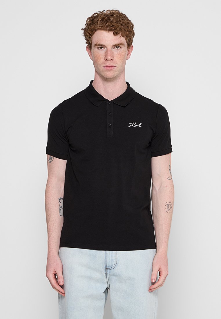 Karl Lagerfeld Poloshirt zwart