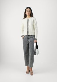 American Vintage YOP - Jeans Relaxed Fit - grey salt and pepper