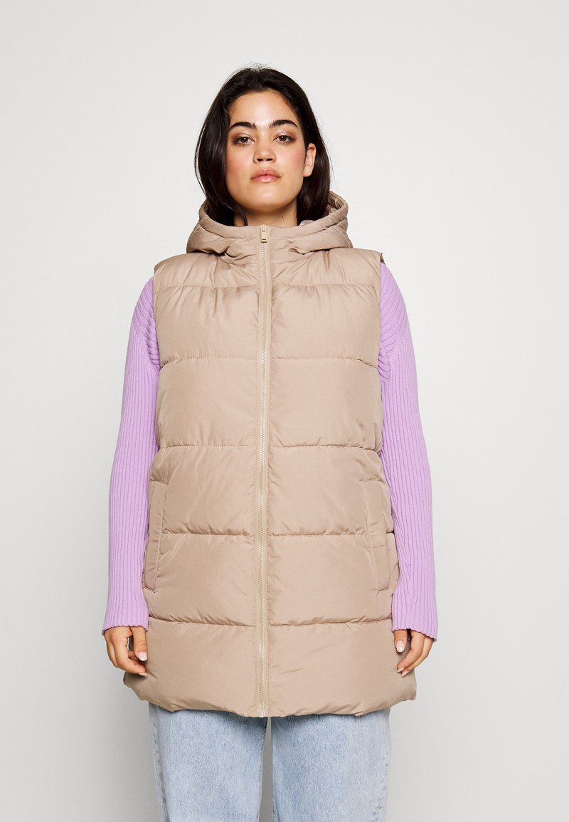 Pieces PCBEE NEW PUFFER NOOS BC - Bodywarmer - black/zwart