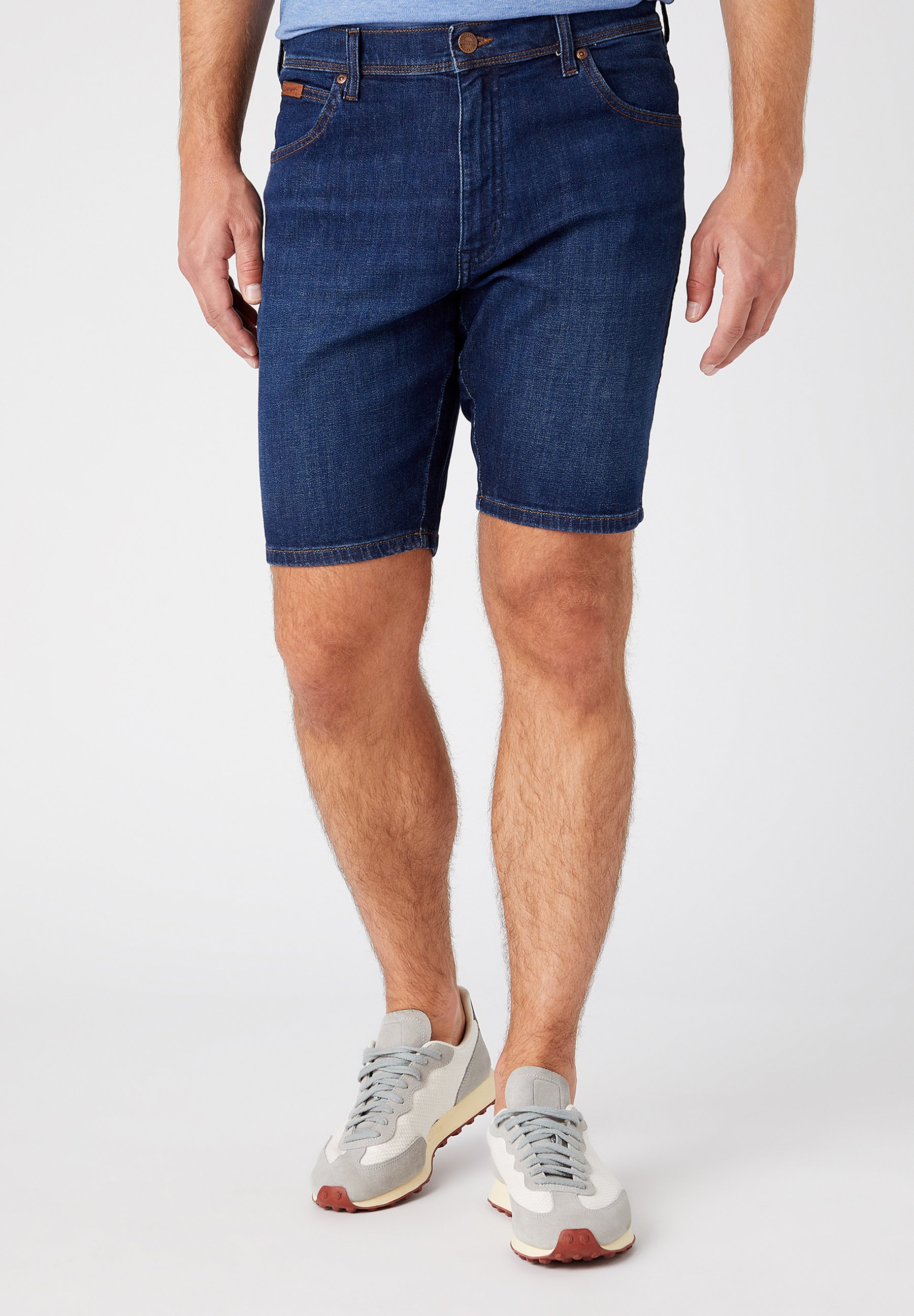 Wrangler LARSTON - Jeans a sigaretta - blue denim/blu denim - Zalando.it