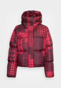 Tommy Hilfiger ICON PRINTED PUFFER - Casaco de penas - red