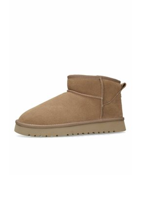 Manfield, MANFIELD TAUPEFARBENE VELOURSLEDER-SNOWBOOTS - Snowboots  - taupe