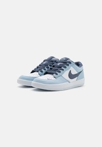 Nike SB FORCE 58 PRM UNISEX - Baskets basses - white/thunder/blue/ashen slate