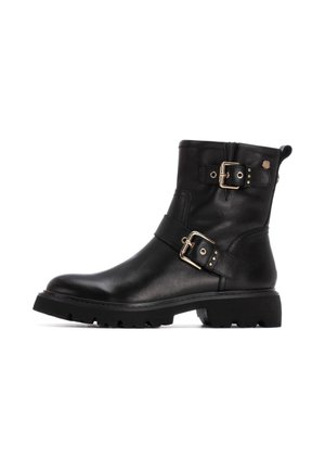 Botines con plataforma - black