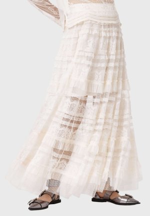 ARLEA - Jupe longue - antique white