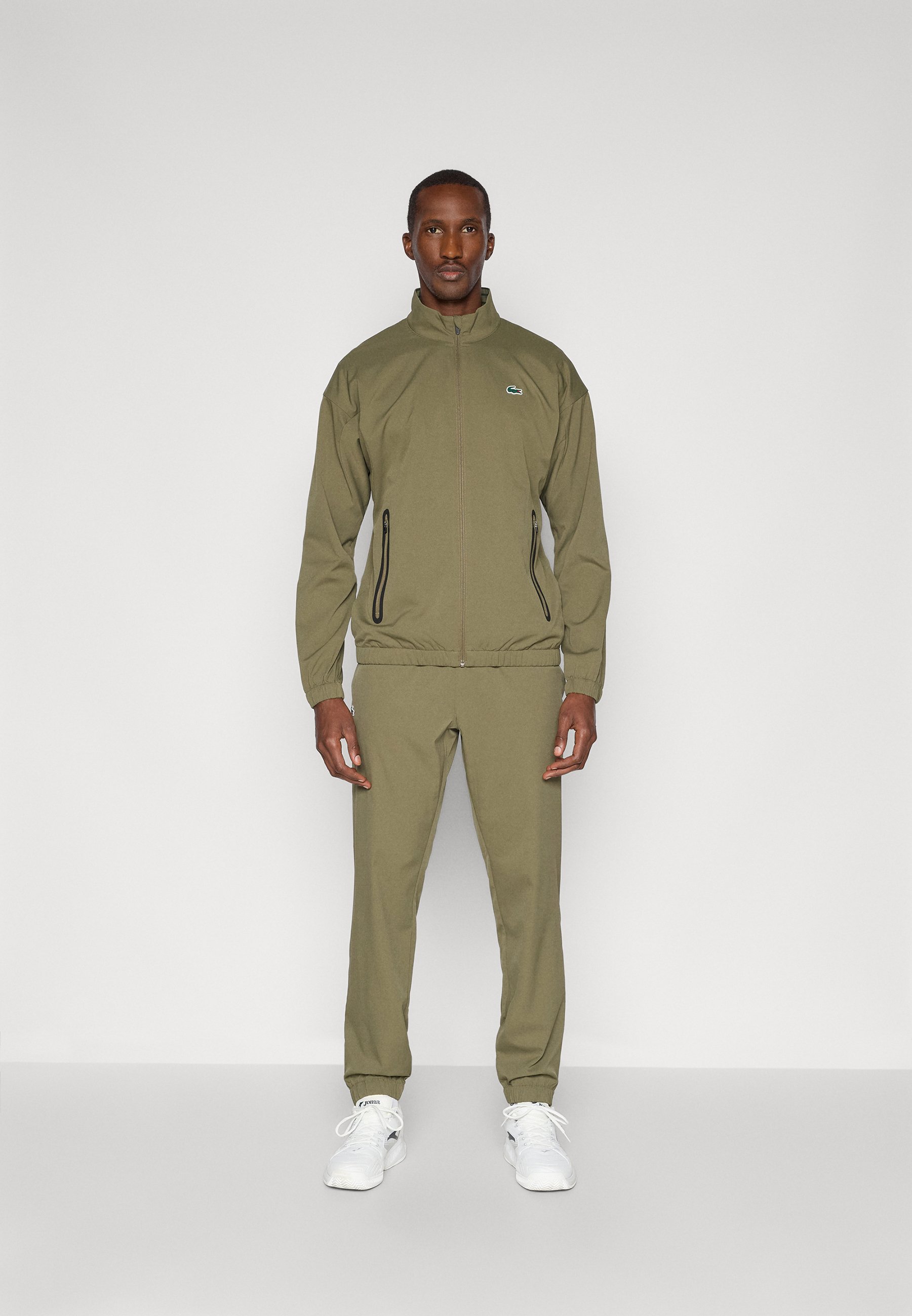 Lacoste Sport TRACKSUIT TOUR SET - Tracksuit - olive - Zalando