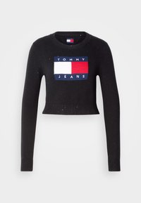 SPARKLE FLAG SWEATER  - Camisola - black