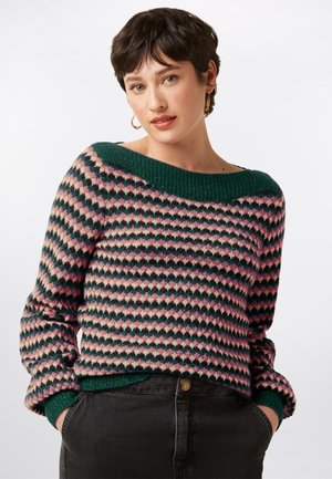 Strickpullover - pine green
