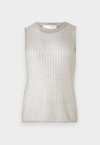 SLFSADIE METALLIC O NECK - Topper - angora