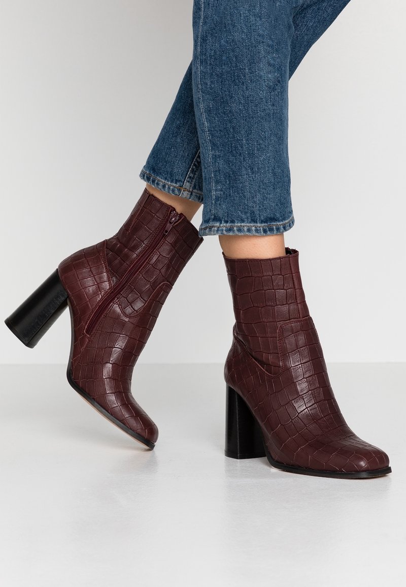 Zign Botines - bordeaux