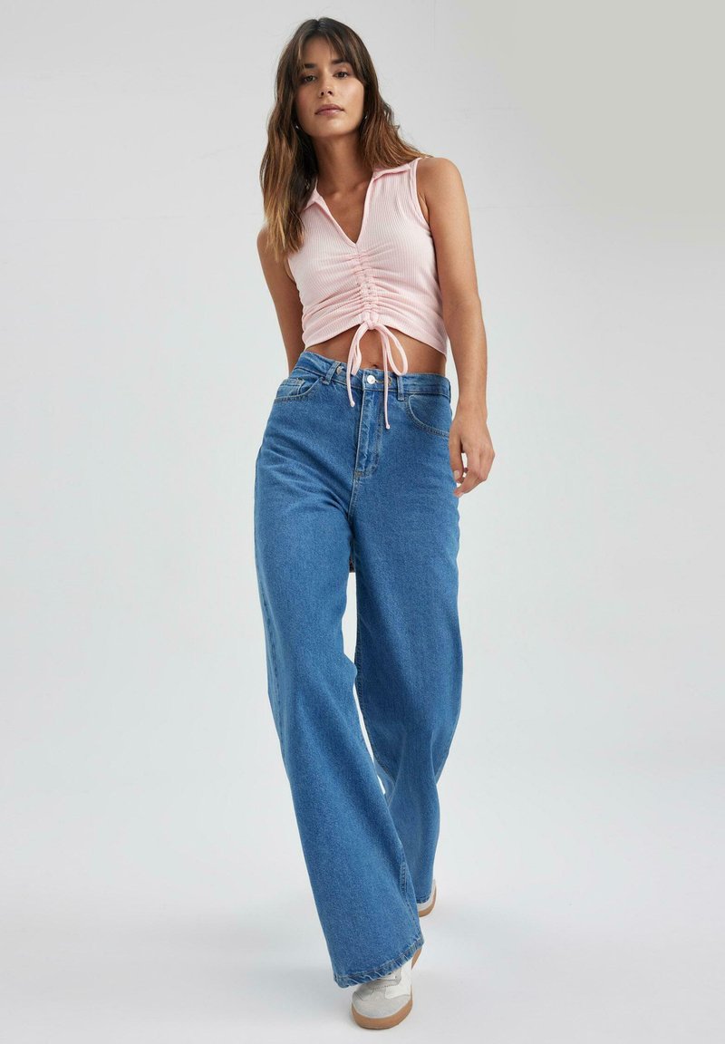 DeFacto Top donkerroze DeFacto Top donkerroze