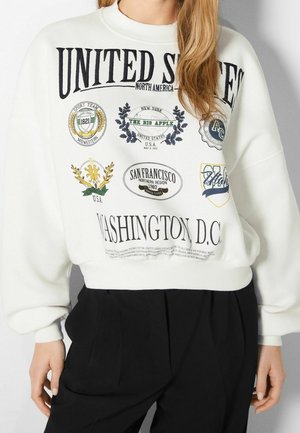 Sweatshirt - off-white