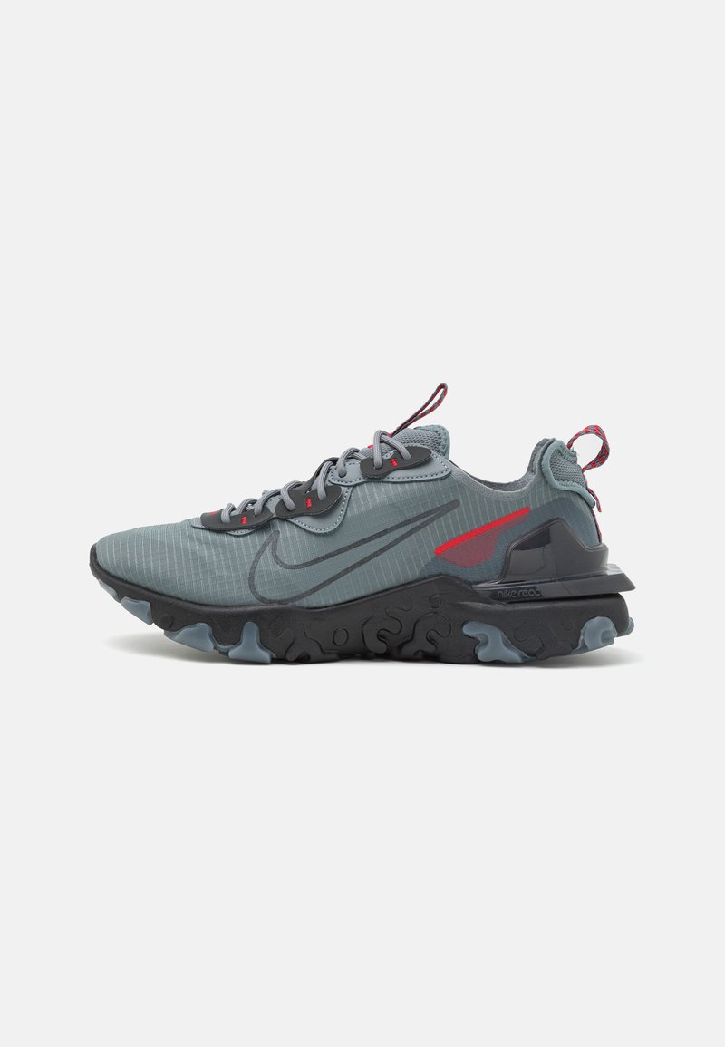 Nike Sportswear REACT VISION UNISEX - Baskets basses - cool grey/anthracite/universal red