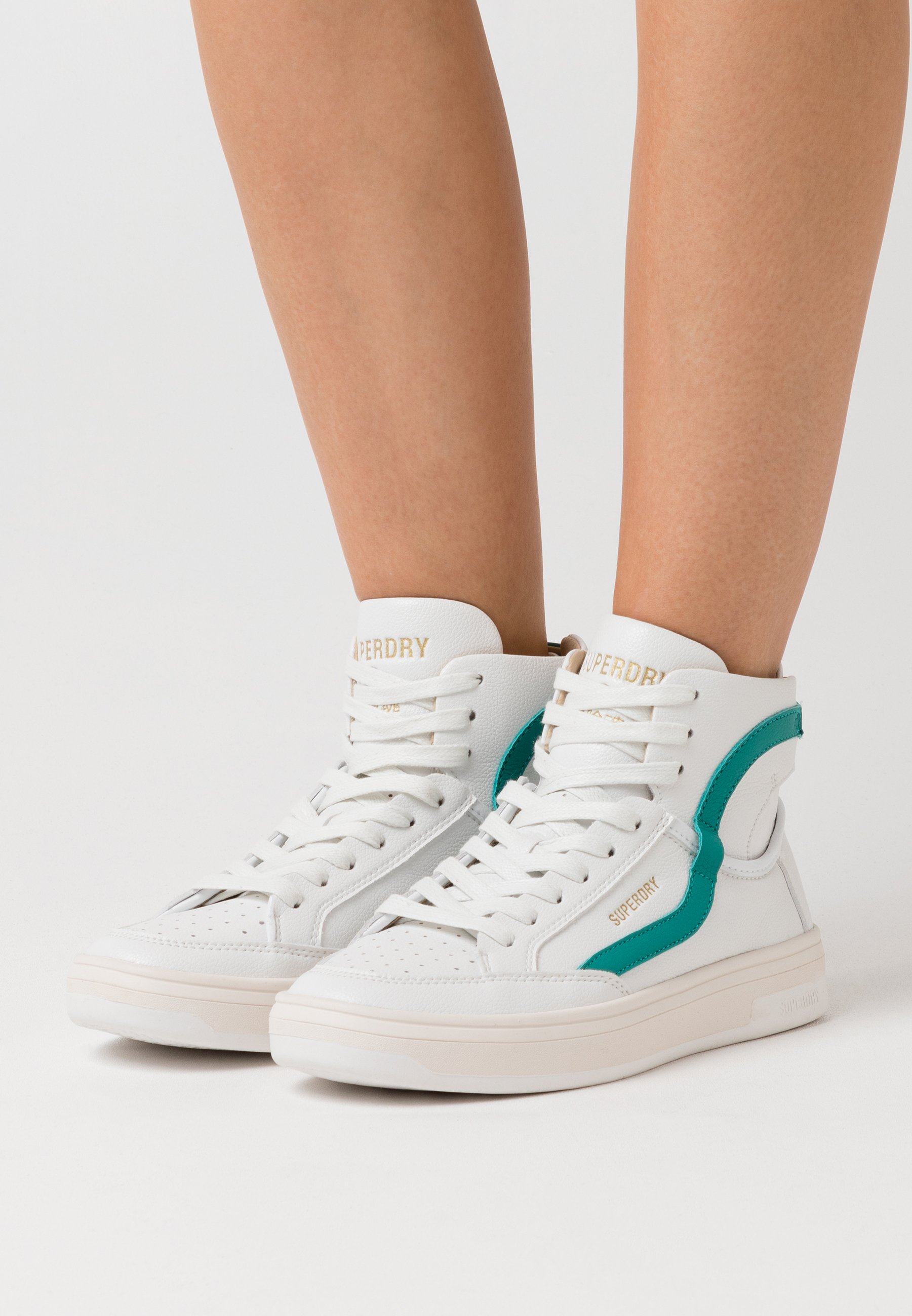 womens white superdry trainers