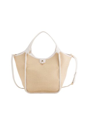 EUTHALIA - Cabas - beige white