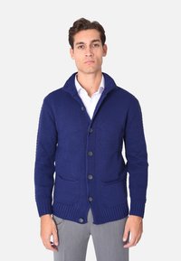 Ciabalù COLLO ALTO - Cardigan - blu cobalto