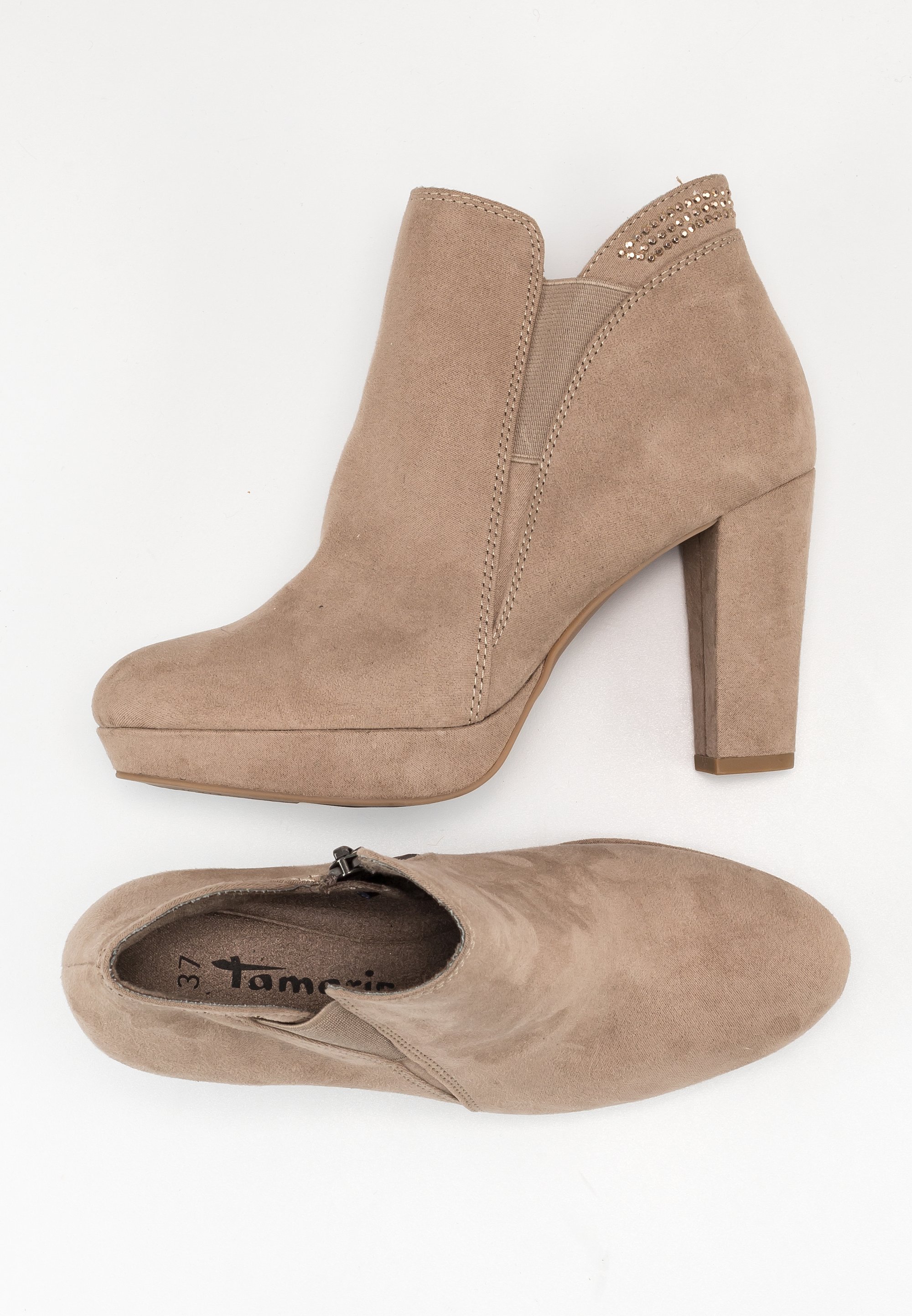 Tamaris High Heel Stiefelette beige (Pre-owned)