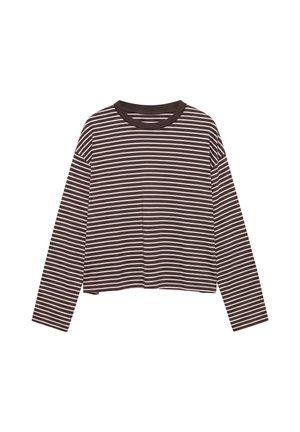 PULL&BEAR, LONG SLEEVE BOXY FIT - T-SHIRT , - T-shirt à manches longues - pink