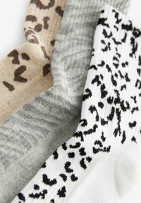 Next CUSHION 3 PACK WITH ARCH SUPPORT - Čarape - neutral animal